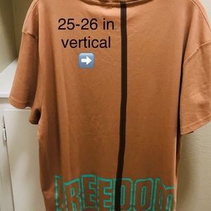 Robe T-shirt Eleven Paris Freedom - Motif Multicolore, Longueur Midi, Matière Mélangée Coton, Neuve Avec étiquettes